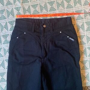 Vintage Black Rockies straight let jeans